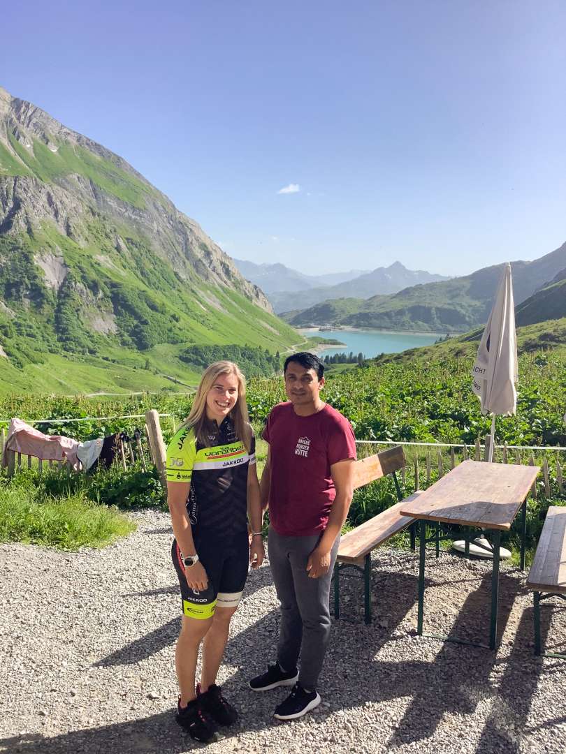 Gäste auf der Ravensburger Hütte