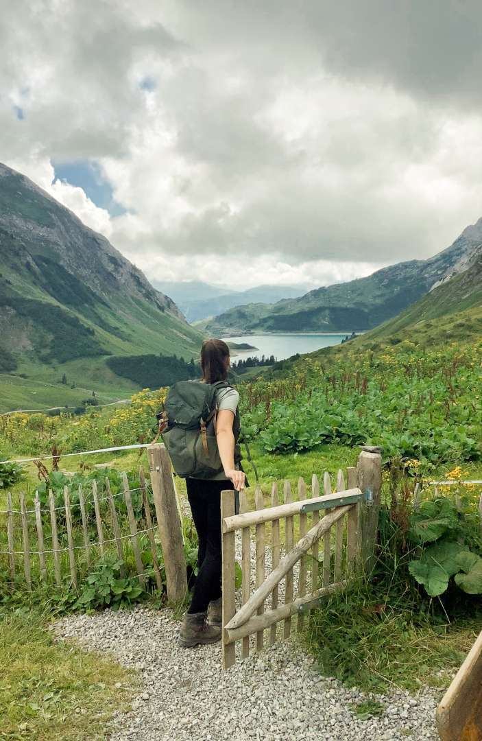 Blick auf den Spullersee