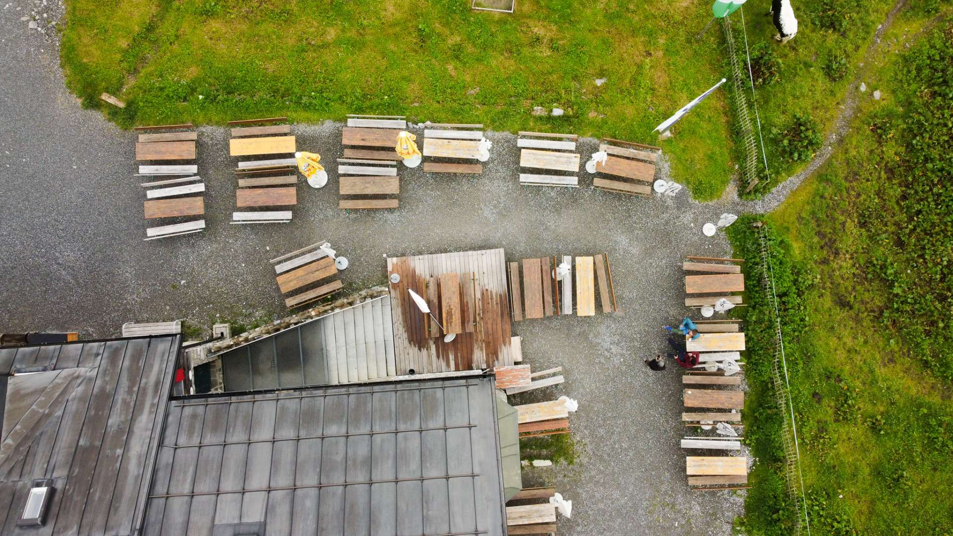 Ravensburger Hütte Vogelperspektive