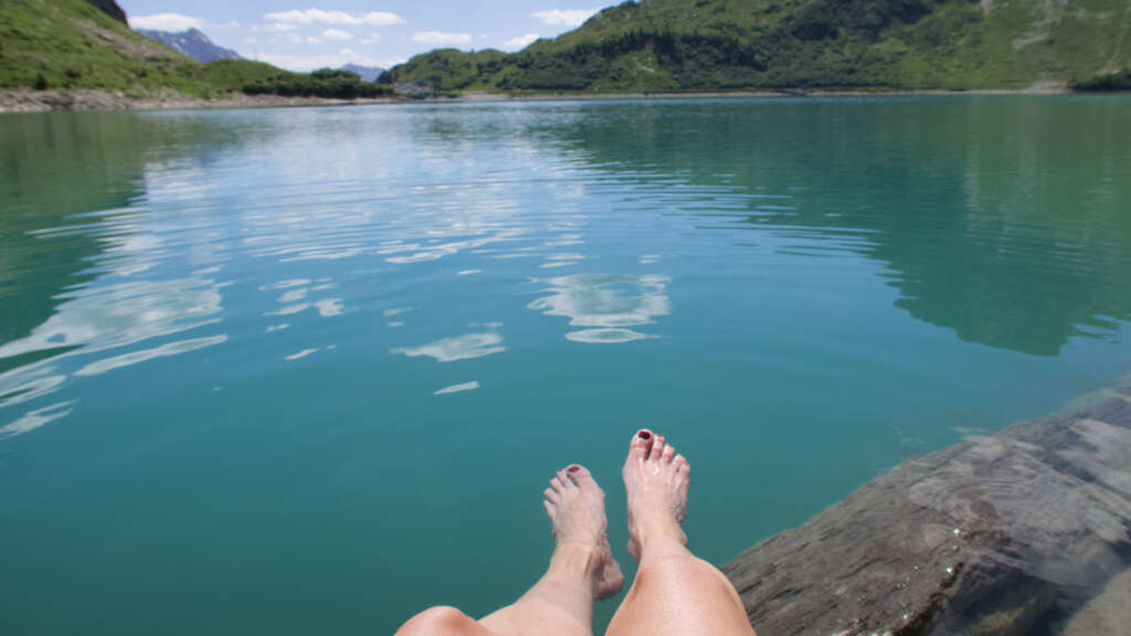 Spullersee – türkisblau